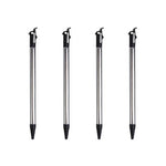 Metal Stylus Pen For 2015 Nintendo New 3DS XL - 4 Pack Black | ZedLabz - 2