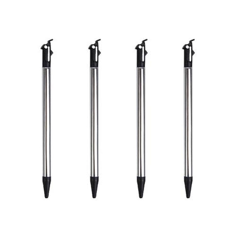 Metal Stylus Pen For 2015 Nintendo New 3DS XL - 4 Pack Black | ZedLabz - 2