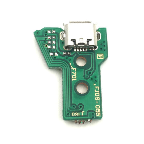 Micro USB port for PS4 Pro Sony controllers JDS - 055 charging IC board socket replacement | ZedLabz - 1