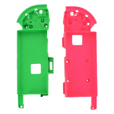 Mid - frame housing for Nintendo Switch Joy - Con controller left & right internal replacement - Pink & Green | ZedLabz - 1