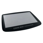 Modified glass screen lens cover for IPS screen Game Boy Advance AGS - 001 replacement with silver logo | Funnyplaying - 2