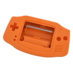 Modified housing front & back shell for IPS LCD Screen Nintendo Game Boy Advance console replacement - Orange | Funnyplaying - 1