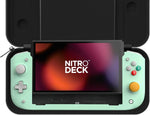 Nitro Deck for Nintendo Switch & Switch OLED with Carry Case - Professional Handheld Deck with Zero Stick Drift - Limited edition mint green | CRKD