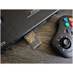 Neo BT Bluetooth controller adapter for Neo Geo - AES style Gold & smoke black | Humble Bazooka - 2