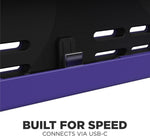 Nitro Deck for Nintendo Switch & Switch OLED with Carry Case - Professional Handheld Deck with Zero Stick Drift - Limited edition purple | CRKD - 7