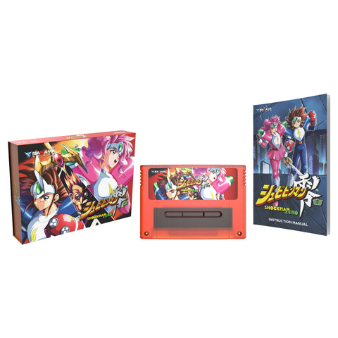 Shockman Zero Collector's Edition (English translated) for Nintendo SNES PAL region [PRE-ORDER] | Retro-bit publishing