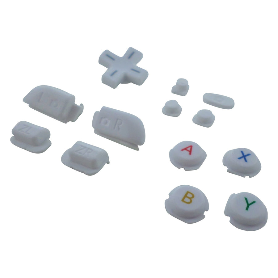 OEM Button Set For Nintendo New 3DS XL - White | ZedLabz - 1