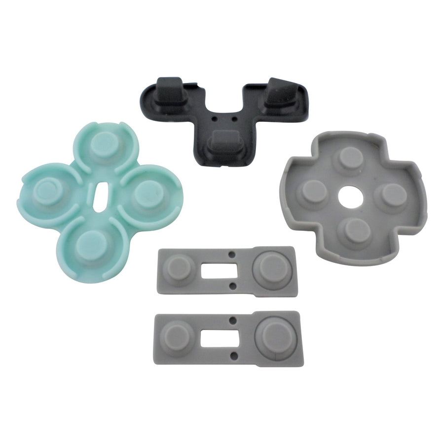 Official button contact set for Sony PS1 analog controller conductive silicone pad - PULLED | ZedLabz - 1