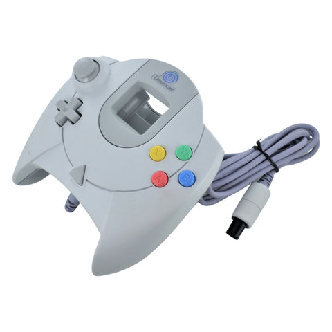 Official wired controller for Sega Dreamcast - Light Grey REFURBISHED - 2