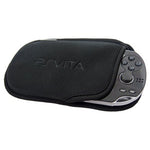 Officially licensed soft neoprene slip case for Sony PS Vita - black - 1