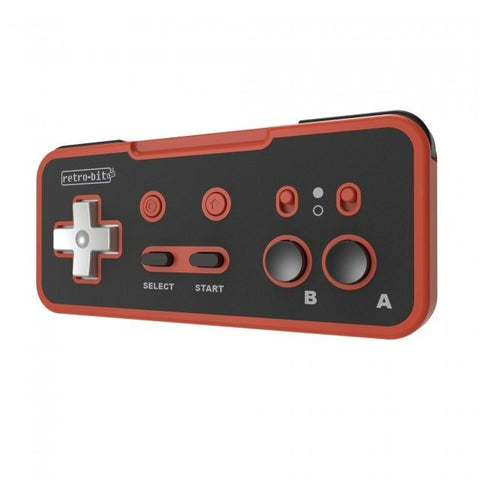 Origin8 Wireless controller for original Nintendo NES, Nintendo Switch & most USB enabled devices - Red & Black | Retro - Bit - 2