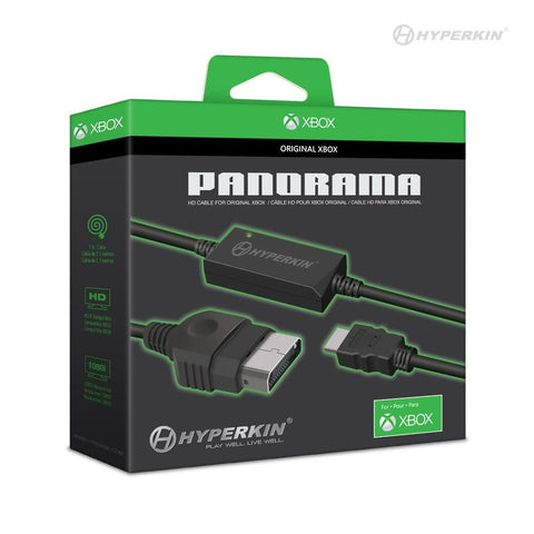 Panorama HDMI Adapter HDTV cable for original Microsoft OG Xbox games consoles supports up to 1080i officially licensed | Hyperkin - 2