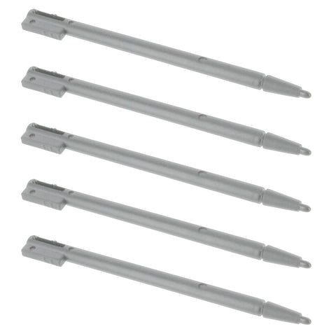 Plastic Stylus For Nintendo DS - 5 Pack Grey | ZedLabz - 1