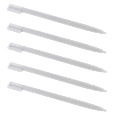 Plastic Stylus For Nintendo DS - 5 Pack White | ZedLabz - 1