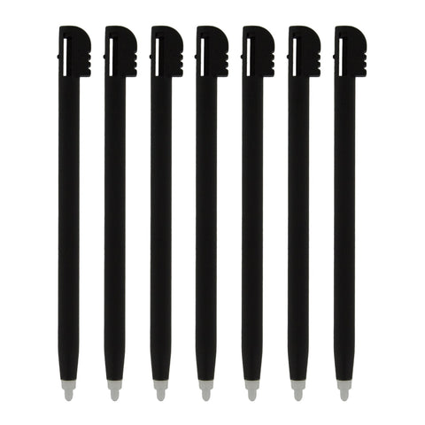 Plastic Stylus For Nintendo DS Lite - 7 Pack Black | ZedLabz - 2