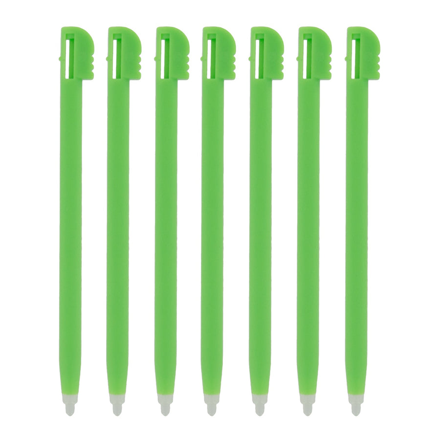 Plastic Stylus For Nintendo DS Lite - 7 Pack Green | ZedLabz - 1