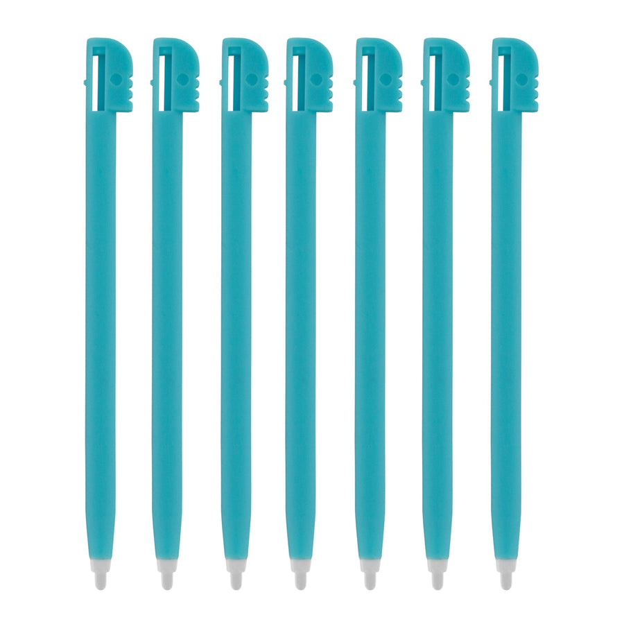 Plastic Stylus For Nintendo DS Lite - 7 Pack Ice Blue | ZedLabz - 1