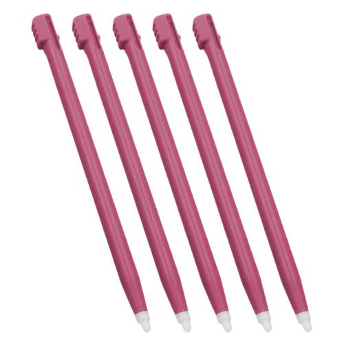 Plastic Stylus For Nintendo DSi - 5 Pack Hot Pink | ZedLabz - 1