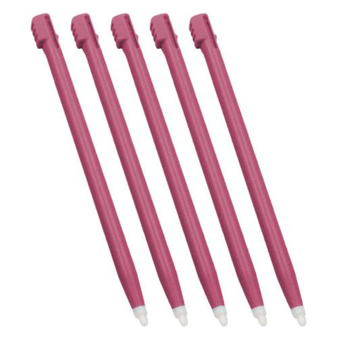 Plastic Stylus For Nintendo DSi - 5 Pack Hot Pink | ZedLabz - 1