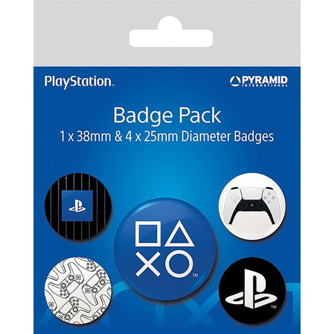 Playstation Everything To Play For Badge Pack of 5 | Pyramid - 1