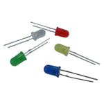 Power LED lights for Sega Dreamcast console 5mm Emitting Diode - 5 pack Yellow Red Clear Blue Green | ZedLabz - 3