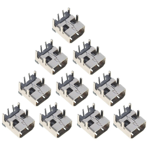 Power socket for DSi DSi XL Nintendo charging port jack replacement - 10 pack | ZedLabz - 1