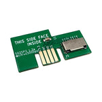 Premium SD memory card serial port 2 SD2SP2 adapter for Nintendo GameCube NGC - Green | ZedLabz - 1