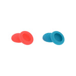 Premium thumb grips for Nintendo Switch Lite & Switch Joy - Con controllers raised dotted joy stick silicone caps - 4 pack red & blue | ZedLabz - 3