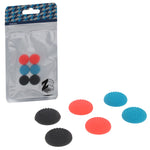 Premium thumb grips for Nintendo Switch Lite & Switch Joy - Con controllers raised dotted joy stick silicone caps - 6 pack multi colour | ZedLabz - 1