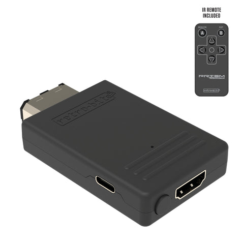 Prism HDMI out TV adapter for Nintendo Gamecube firmware updatable with remote control | Retro - bit - 2