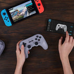 Pro 2 Controller for Switch, PC, MacOS, Steam deck, Android, Pi - Grey Edition | 8BitDo - 6