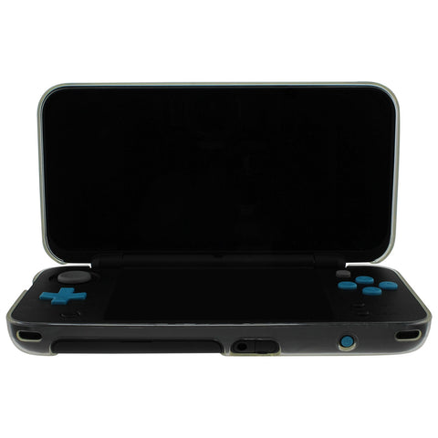 Protective case cover for Nintendo 2DS XL console flexi gel TPU – Clear | ZedLabz - 2