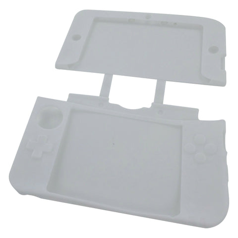 Protective case for 3DS XL Nintendo console cover silicone bumper - white | ZedLabz - 1