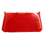 Protective Case for 3DS XL Nintendo console hard shell snap on cover - Clear Red | ZedLabz - 1