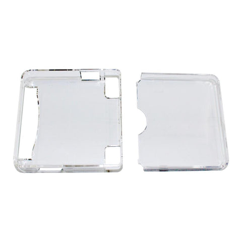 Protective case for GameBoy Advance SP handheld console hard shell cover - Crystal clear | ZedLabz - 2