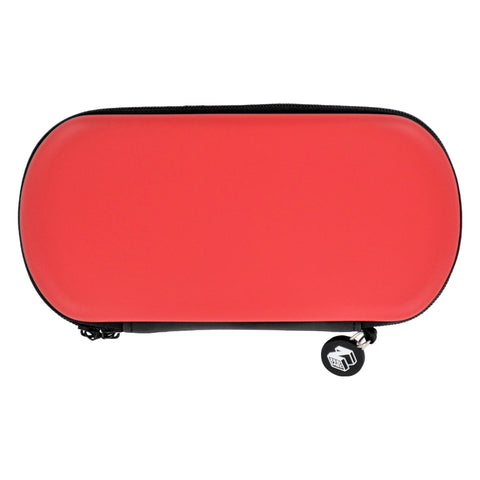 Protective case for Sony PS Vita 2000 slim, Vita 1000 & PSP Eva travel hard carry case - Red | ZedLabz - 1