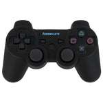 Protective case for Sony PS3 controller pro silicone gel skin cover grip - Black | ZedLabz - 2