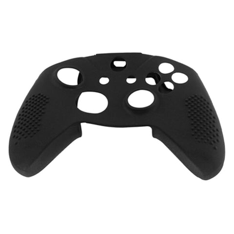 Protective case for Xbox One S & X controllers silicone rubber grip cover - black | ZedLabz - 1