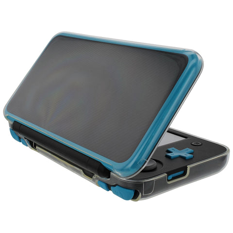 Protective case & screen protector set for 2DS XL (New Nintendo) flexi gel cover – clear | ZedLabz - 2