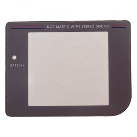 Replacement Plastic Screen Lens For Nintendo Game Boy Original DMG-01 - Grey | ZedLabz