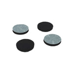 Replacement rubber feet set for Nintendo 64 N64 with self adhesive back - 4 pack Black | ZedLabz