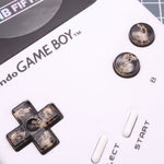 Hand cast resin buttons for Nintendo Game Boy Original DMG-01 (Game Boy Classic) - Skulls | Lab Fifteen Co