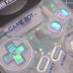 Hand cast resin buttons for Nintendo Game Boy Original DMG-01 (Game Boy Classic) - Cool Opal | Lab Fifteen Co