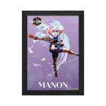 Street Fighter 6 Manon Plax lenticular frame 3D wall art officially licensed 10"x12" inch (23x30cm) | Pixel Frames