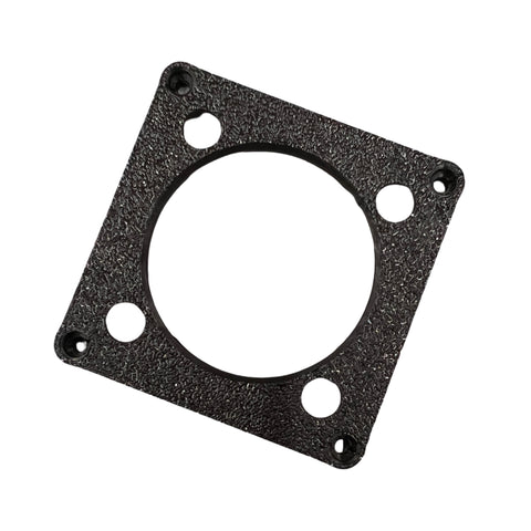 Mounting bracket adapter for Noctura 12V 40mm fan GameCube mod 3D printed | Retro Game Revival