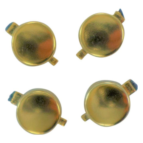 Replacement Action Button Set For Sony PS4 Controllers - Chrome Gold | ZedLabz - 1