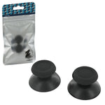 Replacement analog thumbsticks for Sony PS4 Slim / Pro controllers rubber grip sticks - 2 pack grey | ZedLabz - 1