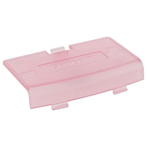 Replacement Battery Cover Door For Nintendo Game Boy Advance - Clear Pink | ZedLabz - 1