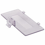 Replacement Battery Cover Door For Nintendo Game Boy Pocket - Clear Purple | ZedLabz - 3