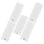 Replacement Battery Cover For Nintendo Wii Remote Controller - 5 Pack White | ZedLabz - 1